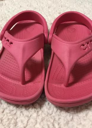 Детские кроксы crocs kids baya flip