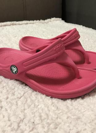 Детские кроксы crocs kids baya flip2 фото