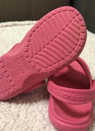 Детские кроксы crocs kids baya flip5 фото