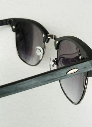 Ray ban очки унисекс солнцезащитные темно серые7 фото