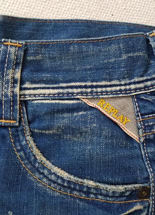 Стильні широкі джинси replay3 фото