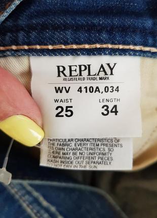 Стильні широкі джинси replay6 фото