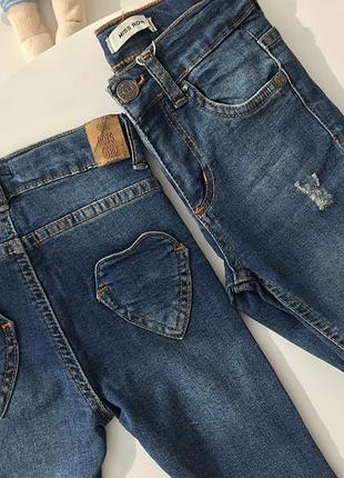 Джинсы слим