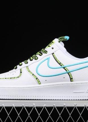 Кроссовки женские nike air force 1’07 prm белые (найк аир форс, кросівки)