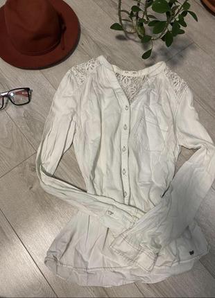 Fox/блуза рукава цвета айвори 💫1 фото