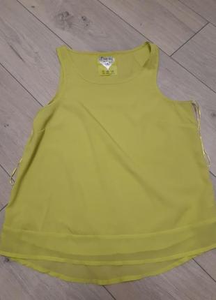 Майка базовая лайм