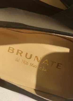 Brunate italy замшевые фирменные туфли2 фото