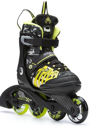 Ролики роликовый коньки для мальчика k2 sk8 hero x pro 35-40 размер