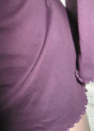 Трикотажная легкая  блузка 3/4 рукав dorothy perkins5 фото