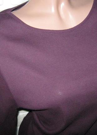 Трикотажная легкая  блузка 3/4 рукав dorothy perkins6 фото