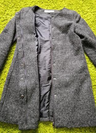 Шерстяное пальто.3 фото