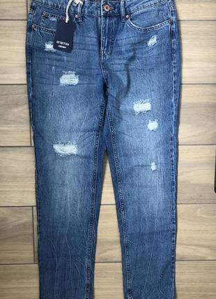 Нові джинси бойфренди джинсі бавовна літні круті модні світлі світлі