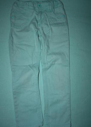 Джинсы бирюзовые ф. denimco р=116 в отличном состоянии