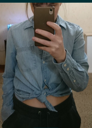 Джинсова сорочка