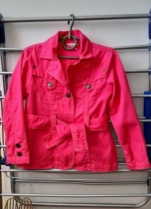 Джинсовая куртка - ветровка, pulcino, 110