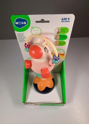 Брязкальце на присосці "коник" 🧩 3