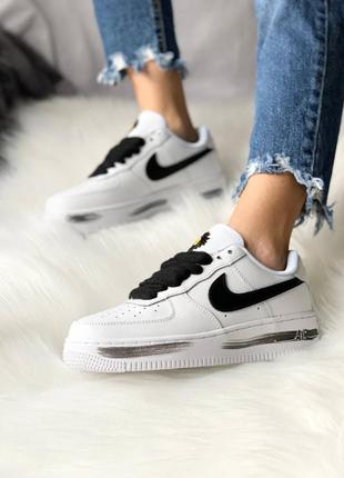 Air force 1 low x peaceminusone para-noise кроссовки с цветочком3 фото