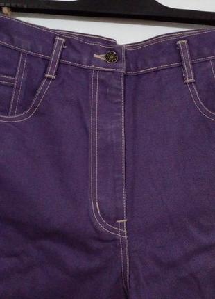 Мом джинси фіолетові2 фото