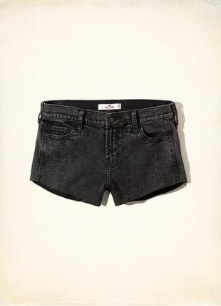 Шорты hollister оригинал холлистер шорти стрейчевые джинсовые низкие s3 фото
