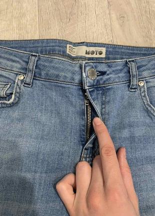 Джинсы с дырками бойфренды джинси штаны брюки женские 29-30 р3 фото
