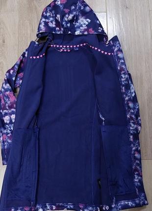 Куртка,пальто softshell софтшелл на флисе crivit,134-140,158-164,3 фото