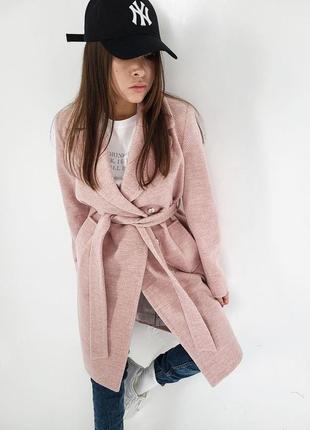Пальто  кардиган4 фото