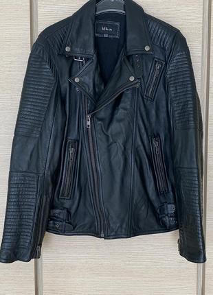 Куртка кожаная мужская премиум класса размер xl1 фото