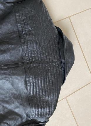 Куртка кожаная мужская премиум класса размер xl7 фото
