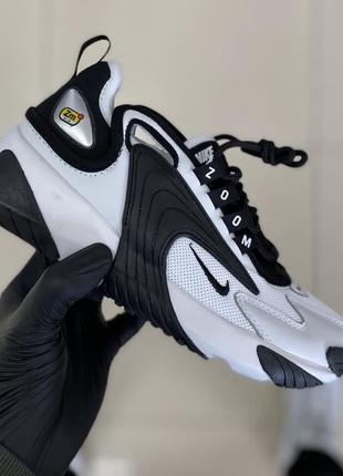 Кроссовки nike zoom 2k white black 36-37-38-39-40-41-42-43-44-456 фото