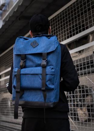 Рюкзак roll темно-синій5 фото