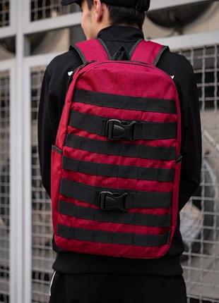 Рюкзак stripes бордо