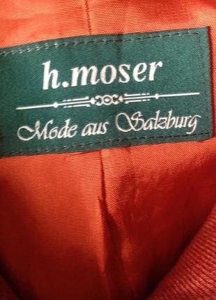 Винтажный жакет/ пиджак  свободного кроя из плотного льна . германия.5 фото