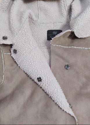 Дубленка zara