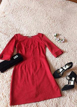 Шикарное красное платье 3