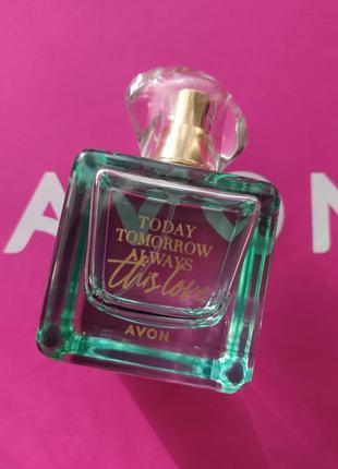 Парфумна вода avon this love для неї, 50 мл