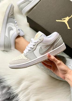 Кроссовки женские найк nike air jordan 1 low paris