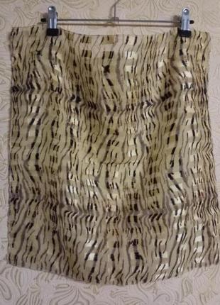 Шарф в леопардовий принт5 фото