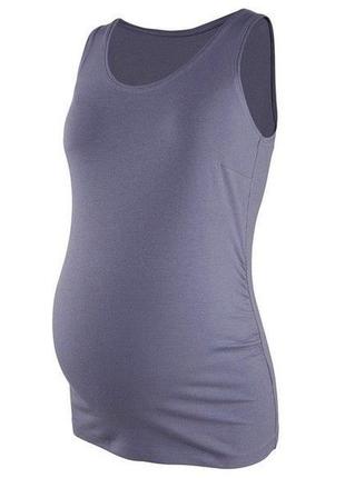 Майка-топ для вагітних для вагітних бузкова esmara якість фіолетовий пурпурний фіолетовий2 фото