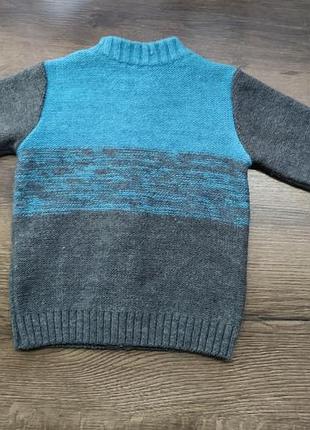 Кофта на молнии для мальчика 3-4 года тм bembi