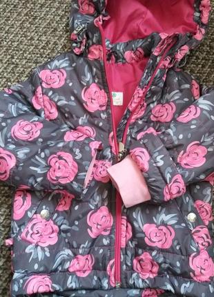 Дитяча демісезонна куртка модный карапуз