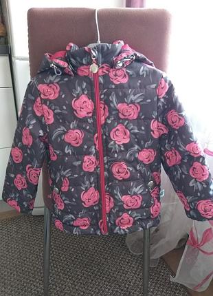 Дитяча демісезонна куртка модный карапуз