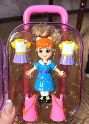 Лялька + шафа з одягом