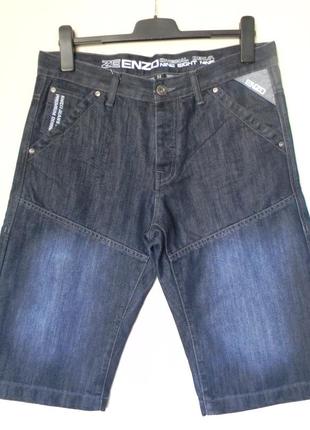 Джинсові шорти чоловічі ze enzo 989 р. 32