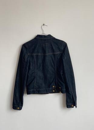 Джинсовая куртка пиджак zara size m3 фото