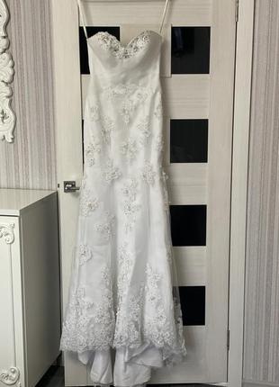 Французское свадебное платье3 фото