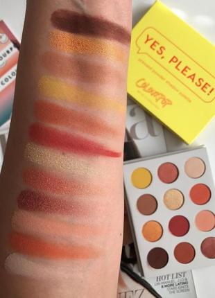 Палетка теней colourpop yes please2 фото