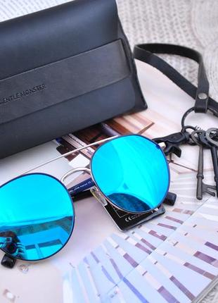 Фірмові круглі окуляри сонцезахисні marc john polarized mj07879 фото