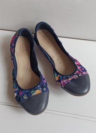 Балетки clarks р. 41 туфлі кларкс