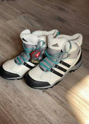 Женские зимние ботинки adidas размер 8,5 ( наш 38,5 или 39)9 фото