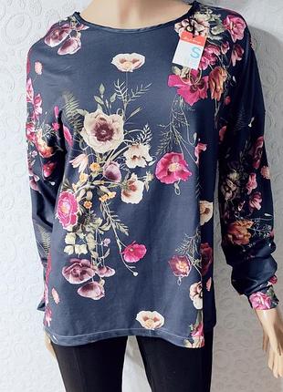 Жіноча блуза в квітковий принт, кофта